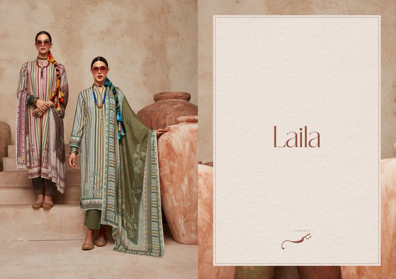 Laila By Heer Kimora Heavy Pure Cotton Dress Material Catalog